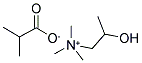 BETA-METHYLCHOLINE ISOBUTYRATE 结构式