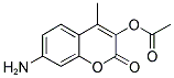 7-AMINO-4-METHYL-COUMARIN-3-ACETIC ACID ESTER 结构式