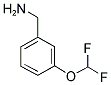 3-(二氟甲氧基)苯甲胺 结构式