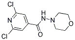 N4-MORPHOLINO-2,6-DICHLOROISONICOTINAMIDE 结构式