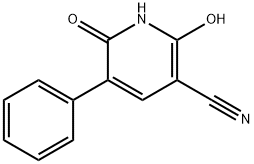2,6-DIHYDROXY-5-PHENYLNICOTINONITRILE 结构式