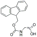 N-FMOC-GLYCINE, [1-14C] 结构式