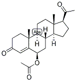 4-PREGNEN-6-BETA-OL-3,20-DIONE ACETATE 结构式