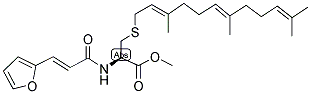 Fa-Cys(farnesyl)-OMe 结构式