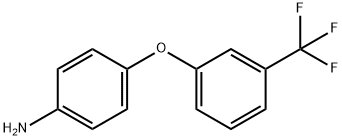 4-(3-三氟甲基苯氧基)苯胺 结构式