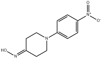 1-(4-NITROPHENYL)TETRAHYDRO-4(1H)-PYRIDINONE OXIME 结构式