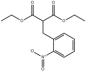 DIETHYL 2-(2-NITROBENZYL)MALONATE 结构式