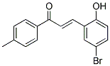 3-(5-BROMO-2-HYDROXYPHENYL)-1-(4-METHYLPHENYL)PROP-2-EN-1-ONE 结构式