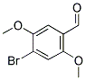 4-BROMO-2,5-DIMETHOXY-BENZALDEHYDE 结构式