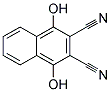1,4-Dihydroxy-2,3-naphthalenedicarbonitrile 结构式