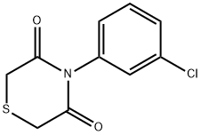 4-(3-CHLOROPHENYL)-3,5-THIOMORPHOLINEDIONE 结构式