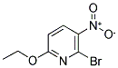 2-溴-6-乙氧基-3-硝基吡啶 结构式