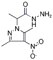 2-(3,5-二甲基-4-硝基-1-吡唑)丙烷肼 结构式