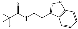 N-(2-(1H-吲哚-3-基)乙基)-2,2,2-三氟乙酰胺 结构式