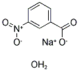 3-NITROBENZOIC ACID SODIUM SALT HYDRATE 结构式