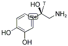 NOREPINEPHRINE, LEVO-[7-3H]- 结构式