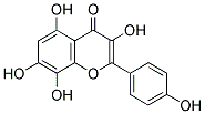 3,5,7,8,4'-PENTAHYDROXYFLAVONE 结构式