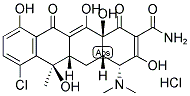 4-EPICHLOROTETRACYCLINE HYDROCHLORIDE 结构式