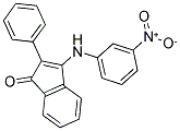 3-((3-NITROPHENYL)AMINO)-2-PHENYLINDEN-1-ONE 结构式