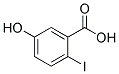 2-IODO-5-HYDROXYBENZOIC ACID 结构式