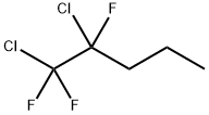 1,2-DICHLORO-1,1,2-TRIFLUOROPENTANE 结构式