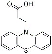 3-(10H-PHENOTHIAZIN-10-YL)PROPANOIC ACID 结构式