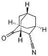 4-Oxoadamantane-2-carbonitrile 结构式