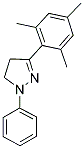 1-PHENYL-3-MESITYL-2-PYRAZOLIN 结构式