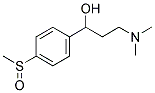 A-[2-(DIMETHYLAMINO)ETHYL]-4-(METHYLSULPHINYL)BENZYL ALCOHOL 结构式