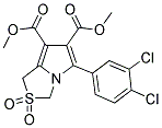 DIMETHYL 5-(3,4-DICHLOROPHENYL)-2,2-DIOXO-2,3-DIHYDRO-1H-2LAMBDA6-PYRROLO[1,2-C][1,3]THIAZOLE-6,7-DICARBOXYLATE 结构式