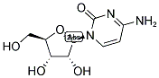 CYTIDINE (RIBOSE-1-13C) 结构式