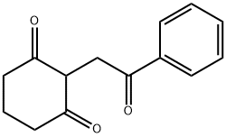 2-(2-氧代-2-苯基乙基)-1,3-环己二酮 结构式