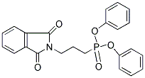 DIPHENYL 3-(1,3-DIOXO-1,3-DIHYDRO-2H-ISOINDOL-2-YL)PROPYLPHOSPHONATE 结构式