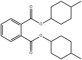 BIS(4-METHYLCYCLOHEXYL)PHTHALATE 结构式