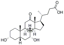 12-氧代鹅去氧胆酸 结构式