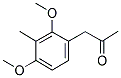 2,4-DIMETHOXY-3-METHYLPHENYLACETONE 结构式