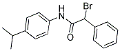 N1-(4-ISOPROPYLPHENYL)-2-BROMO-2-PHENYLACETAMIDE 结构式
