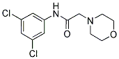 N-(3,5-DICHLOROPHENYL)-2-MORPHOLINOACETAMIDE 结构式