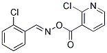 2-Chloro-3-[(([(2-chlorophenyl)methylene]amino)oxy)carbonyl]pyridine 结构式