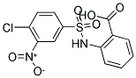 2-(4-CHLORO-3-NITRO-BENZENESULFONYLAMINO)-BENZOIC ACID 结构式