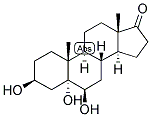 ANDROSTAN-3-BETA, 5-ALPHA, 6-BETA-TRIOL-17-ONE 结构式