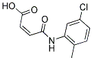 N-(5-氯-2-甲苯基)马来酸 结构式