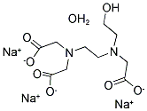 N-羟乙基乙二胺三乙酸钠 结构式