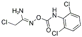 2-CHLORO-N'-([(2,6-DICHLOROANILINO)CARBONYL]OXY)ETHANIMIDAMIDE 结构式