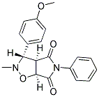 3-(4-METHOXYPHENYL)-2-METHYL-5-PHENYLDIHYDRO-2H-PYRROLO[3,4-D]ISOXAZOLE-4,6(3H,5H)-DIONE 结构式