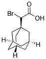 2-(金刚烷-1-基)-2-溴乙酸 结构式