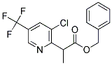 BENZYL 2-[3-CHLORO-5-(TRIFLUOROMETHYL)-2-PYRIDINYL]PROPANOATE 结构式