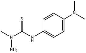 4-(4-(DIMETHYLAMINO)PHENYL)-2-METHYLTHIOSEMICARBAZIDE 结构式