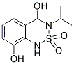 BENTAZONE-8-HYDROXY 结构式