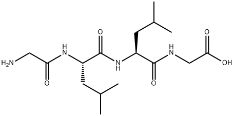 H-GLY-LEU-LEU-GLY-OH 结构式